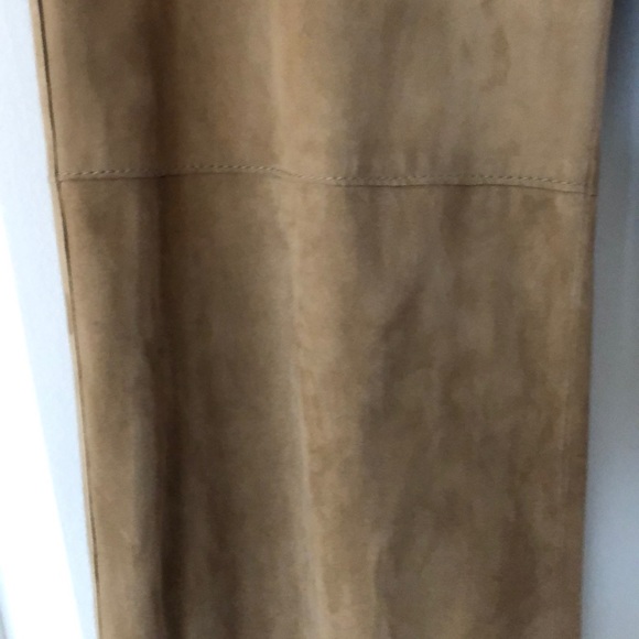 Suede Adrienne Vittadini pants SZ 10 NWT - Picture 6 of 7